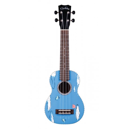 UKULELE CORDOBA BIA SOPRANO AZUL