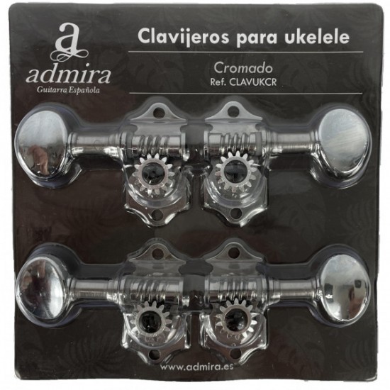 CLAVIJERO UKELELE CROMADO
