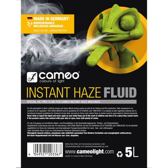 CAMEO INSTANT HAZE FLUID 5L