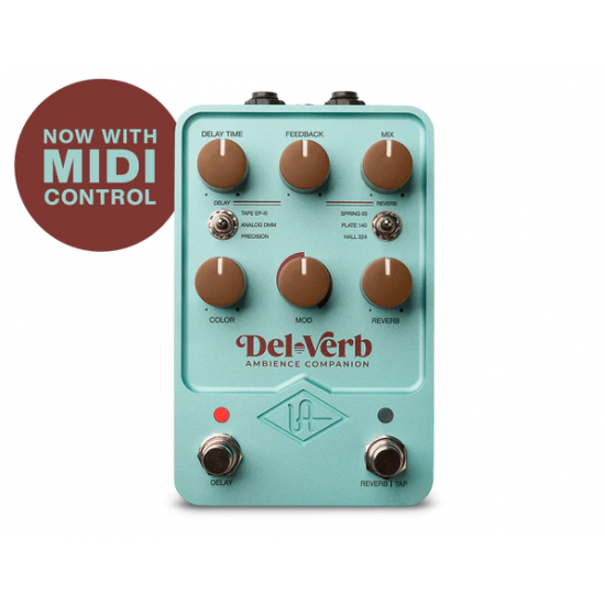 UNIVERSAL AUDIO UAFX DEL-VERB AMBIENCE COMPANION