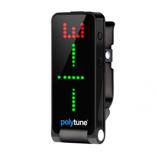 TC ELECTRONIC POLYTUNE CLIP BLACK TUNER