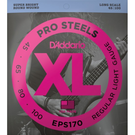 CORDAS BAIXO ELÉTRICO D'ADDARIO EPS170