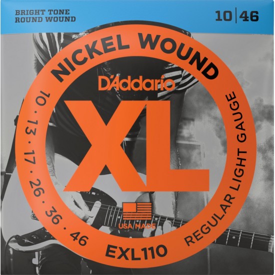 CORDAS GUITARRA ELÉTRICA D'ADDARIO EXL110