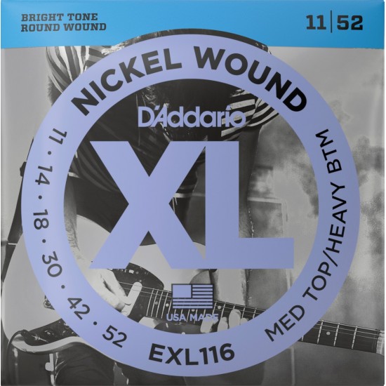 CORDAS GUITARRA ELÉTRICA D'ADDARIO EXL116