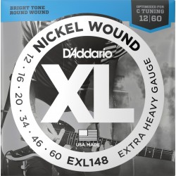 CORDAS GUITARRA ELÉTRICA D'ADDARIO EXL148