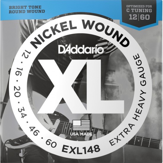 CORDAS GUITARRA ELÉTRICA D'ADDARIO EXL148