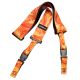 CORREIA DIMARZIO DD2245 CLIPLOCK STEVE VAI ORANGE UNIVERS CORREIA DIMARZIO DD2245 CLIPLOCK STEVE VAI ORANGE UNIVERS