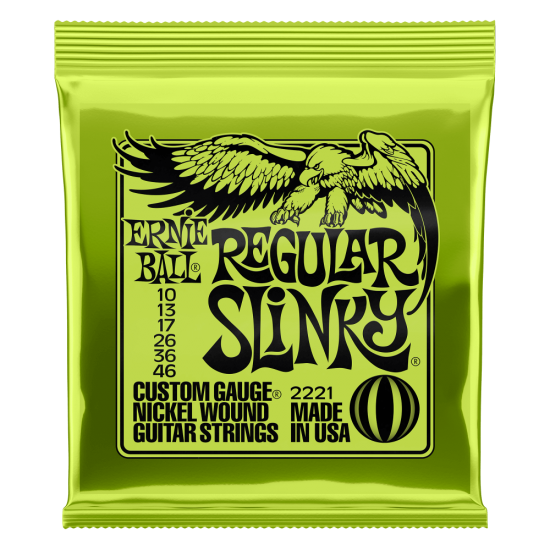 CORDAS GUITARRA ELÉTRICA ERNIE BALL 2221 CORDAS GUITARRA ELÉTRICA ERNIE BALL 2221