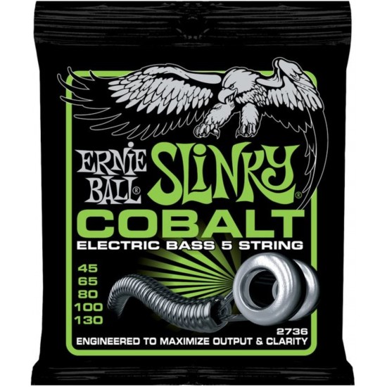 CORDAS BAIXO ELÉTRICO ERNIE BALL EB2736