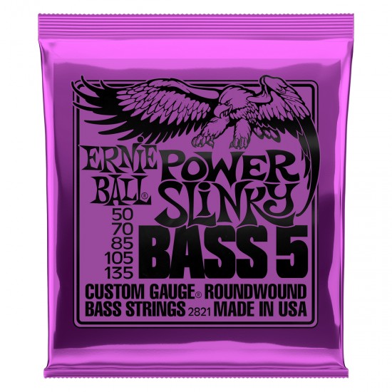 CORDAS BAIXO ELÉTRICO ERNIE BALL 2821