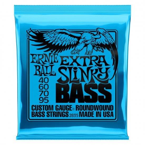 CORDAS BAIXO ELÉTRICO ERNIE BALL EB2835