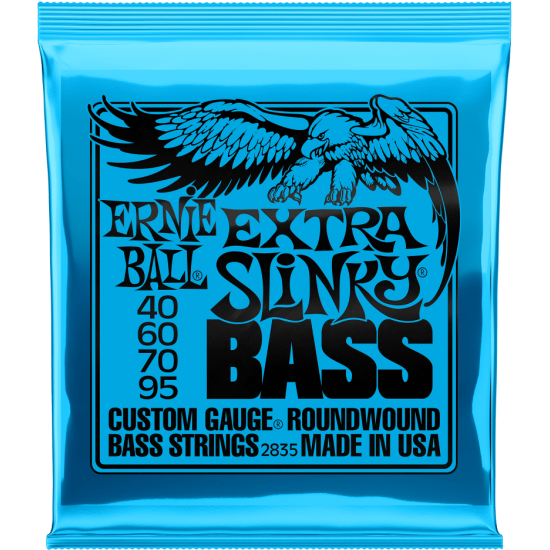 CORDAS BAIXO ELÉTRICO ERNIE BALL EB2835 CORDAS BAIXO ELÉTRICO ERNIE BALL EB2835