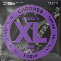 CORDAS GUITARRA ELÉTRICA D'ADDARIO ECG24