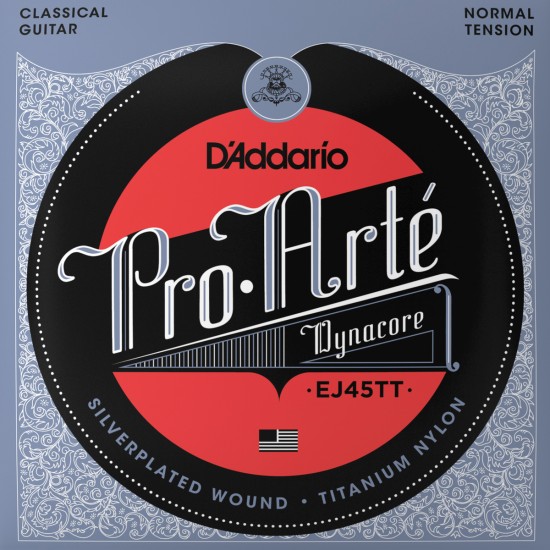 CORDAS GUITARRA CLÁSSICA D'ADDARIO EJ45TT