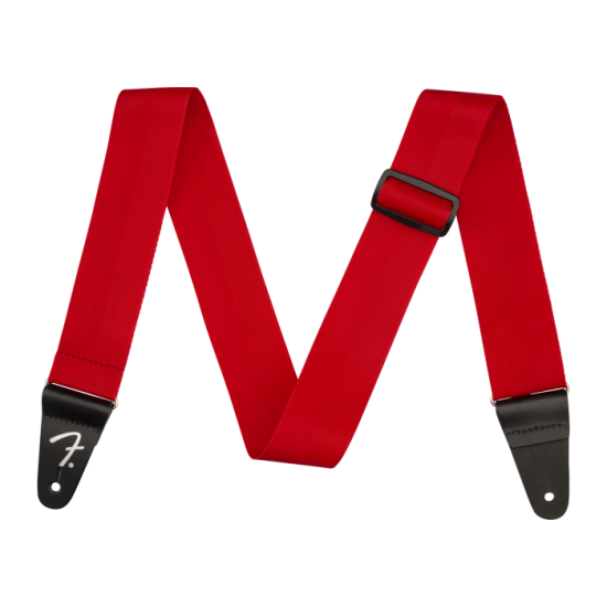 FENDER POLYPRO STRAP RED