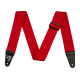 FENDER POLYPRO STRAP RED