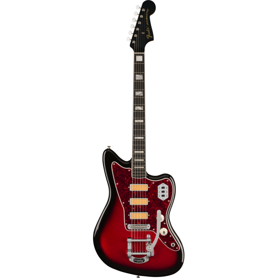 GUIT. FENDER GOLD FOIL JAZZMASTER EB CAB