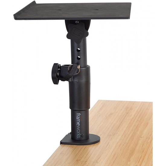 GATOR FRAMEWORKS CLAMP-ON STUDIO MONITOR STAND