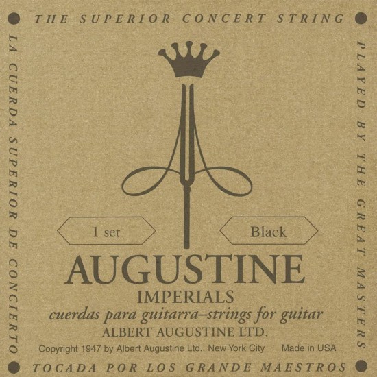 AUGUSTINE IMPERIAL LABEL BLACK LIGHT