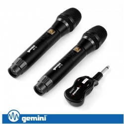 GEMINI GMU-M200 MICROFONES SEM FIOS UHF COM RECEPTOR JACK