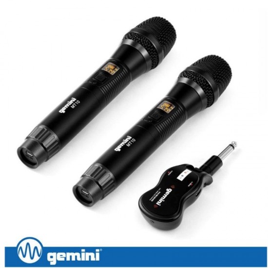 GEMINI GMU-M200 MICROFONES SEM FIOS UHF COM RECEPTOR JACK GEMINI GMU-M200 MICROFONES SEM FIOS UHF COM RECEPTOR JACK