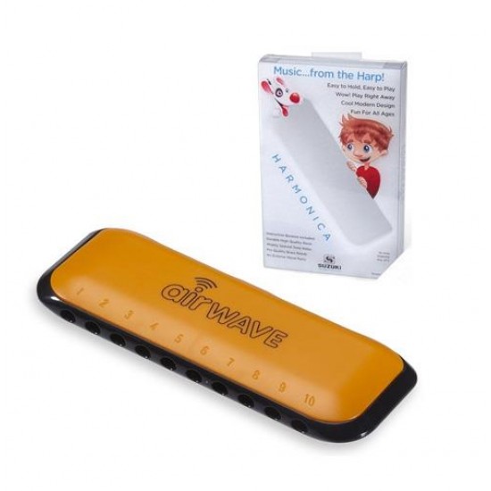 HARMONICA SUZUKI AIRWAVE AW1 LARANJA DO