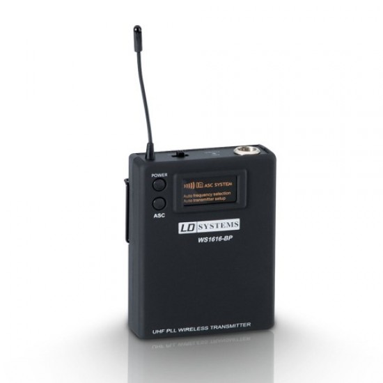 LD SYSTEMS SWEET SIXTEEN BP B6 BODYPACK TRANSMITTER LD SYSTEMS SWEET SIXTEEN BP B6 BODYPACK TRANSMITTER