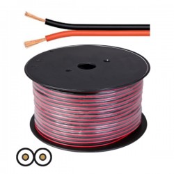 CABO COLUNA 2X1.50MM PRETO/VERMELHO