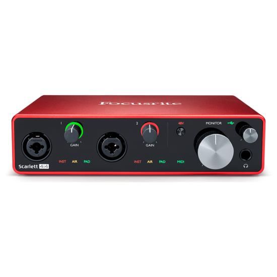 FOCUSRITE SCARLETT 4I4 3RD