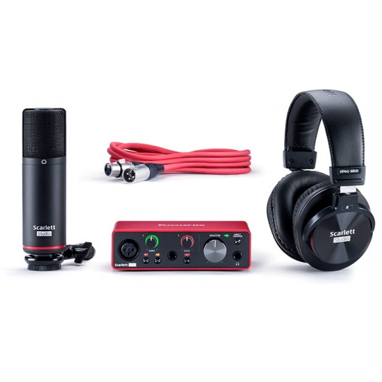 FOCUSRITE SCARLETT SOLO STUDIO PACK 3ND