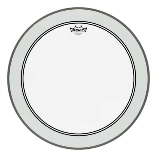 PELE REMO 22 POWERSTROKE 3 CLEAR BASS PELE REMO 22 POWERSTROKE 3 CLEAR BASS