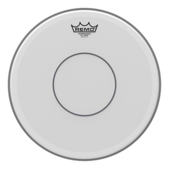 REMO 14" POWERSTROKE 77 COATED CLEAR DOT