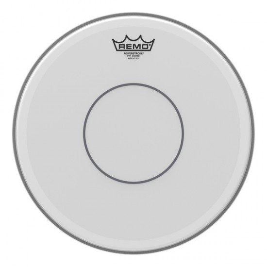 REMO 14" POWERSTROKE 77 COATED CLEAR DOT