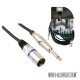 CABO HQ POWER XLR 3P MACHO/JACK 6.35 MACHO 3M MN CABO HQ POWER XLR 3P MACHO/JACK 6.35 MACHO 3M MN