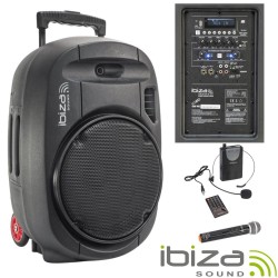 SISTEMA PORTATIL IBIZASOUND PORT12UHF-MKII