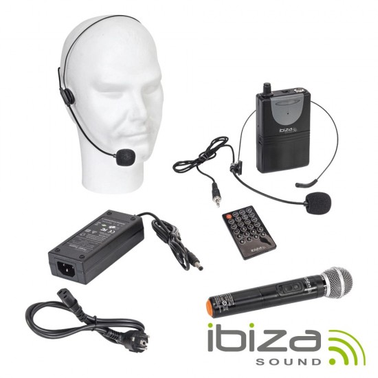 SISTEMA PORTATIL IBIZASOUND PORT12UHF-MKII SISTEMA PORTATIL IBIZASOUND PORT12UHF-MKII