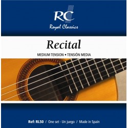 CORDAS GUITARRA CLÁSSICA RC STRINGS RL50 RECITAL