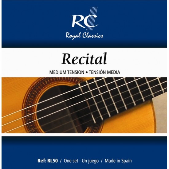 CORDAS GUITARRA CLÁSSICA RC STRINGS RL50 RECITAL