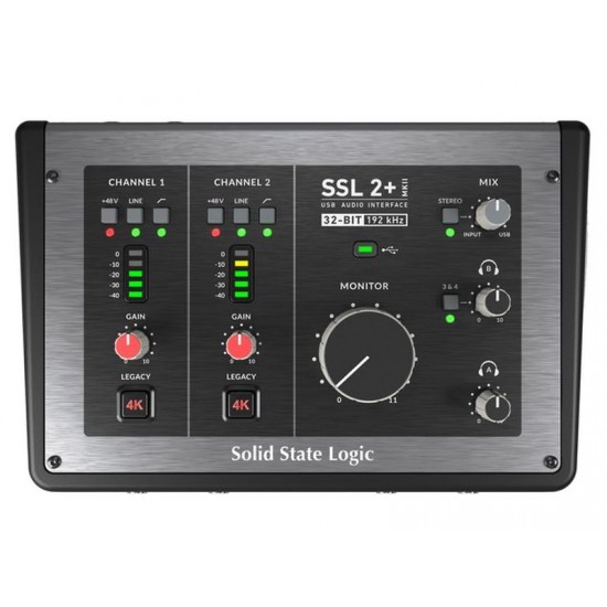 SOLID STATE LOGIC SSL2 PLUS MKII SOLID STATE LOGIC SSL2 PLUS MKII