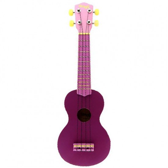 UKULELE STAGG US-VIOLET SOPRANO