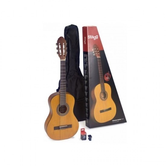 GUITARRA CLÁSSICA STAGG C430 M 3/4 NAT PACK