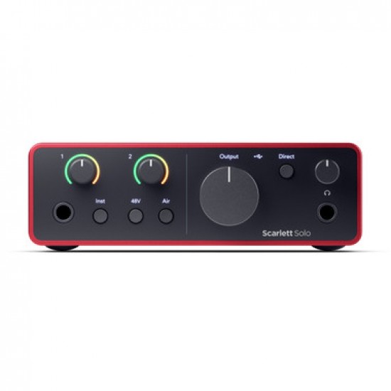 FOCUSRITE SCARLETT SOLO 4TH GEN FOCUSRITE SCARLETT SOLO 4TH GEN