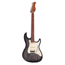 GUITARRA ELÉTRICA SIRE LARRY CARLTON S7 FM TRANS BLACK V2
