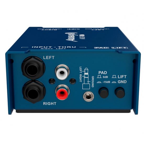 AUDIBAX ADI-10M DI PASSIVA DE 2 CANAIS AUDIBAX ADI-10M DI PASSIVA DE 2 CANAIS