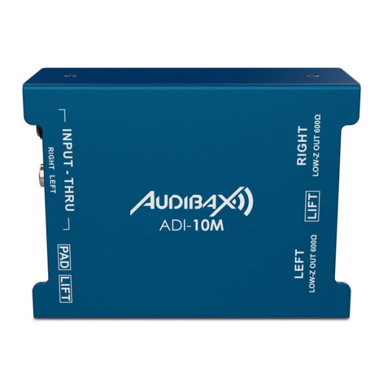 AUDIBAX ADI-10M DI PASSIVA DE 2 CANAIS AUDIBAX ADI-10M DI PASSIVA DE 2 CANAIS