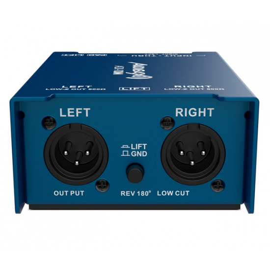 AUDIBAX ADI-10M DI PASSIVA DE 2 CANAIS AUDIBAX ADI-10M DI PASSIVA DE 2 CANAIS