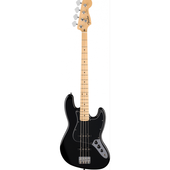 BAIXO FENDER STANDARD JAZZ BASS MN BPG BLACK BAIXO FENDER STANDARD JAZZ BASS MN BPG BLACK