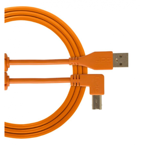 CABO UDG USB 2.0 A-B ORANGE 2M