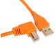 CABO UDG USB 2.0 A-B ORANGE 2M