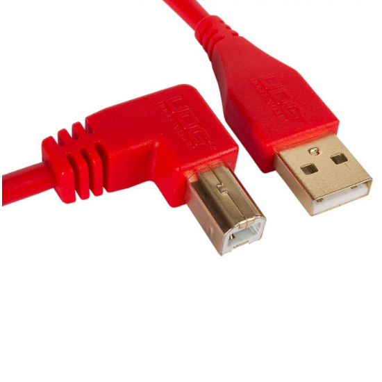 CABO UDG USB 2.0 A-B VERMELHO 2M